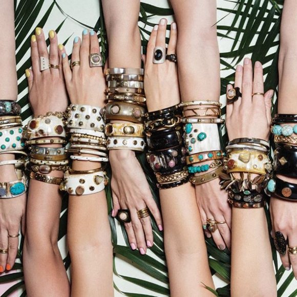 ASHLEY PITTMAN HAMMERED BRONZE BANGLE BRACELET - LAST ONE! - Picture 6 of 6